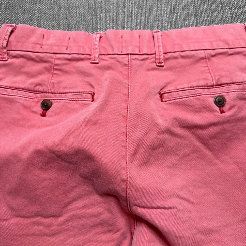 Gap Lived-In Chino Shorts Mens 28 Salmon Pink Coral Cotton 10 Inch Inseam